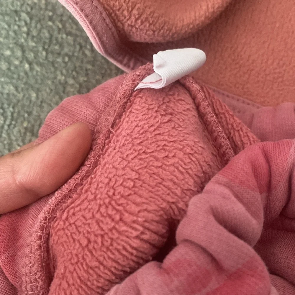 ZARA Kids faux fur apple hoodie Set - 2/3 T